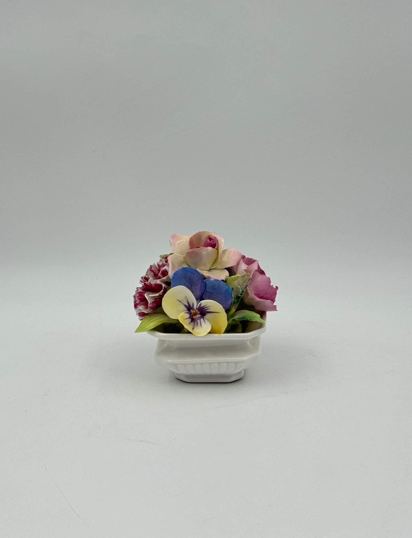 Bone China Porcelain Flower Arrangement – England