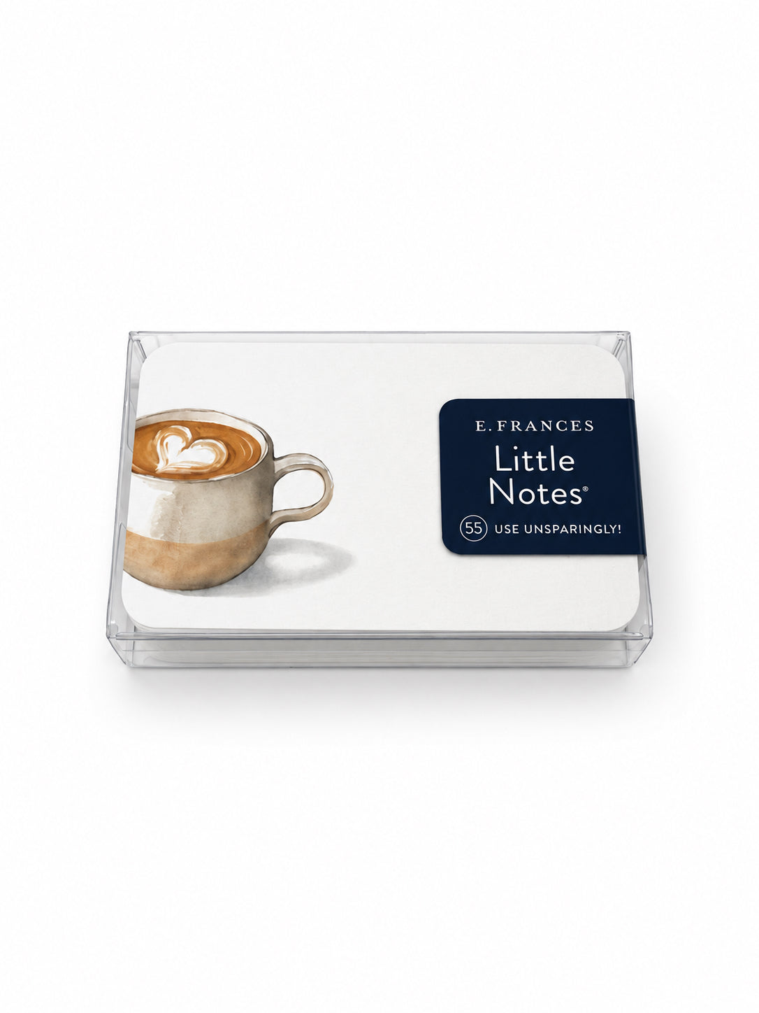 E Frances Latte Notecards