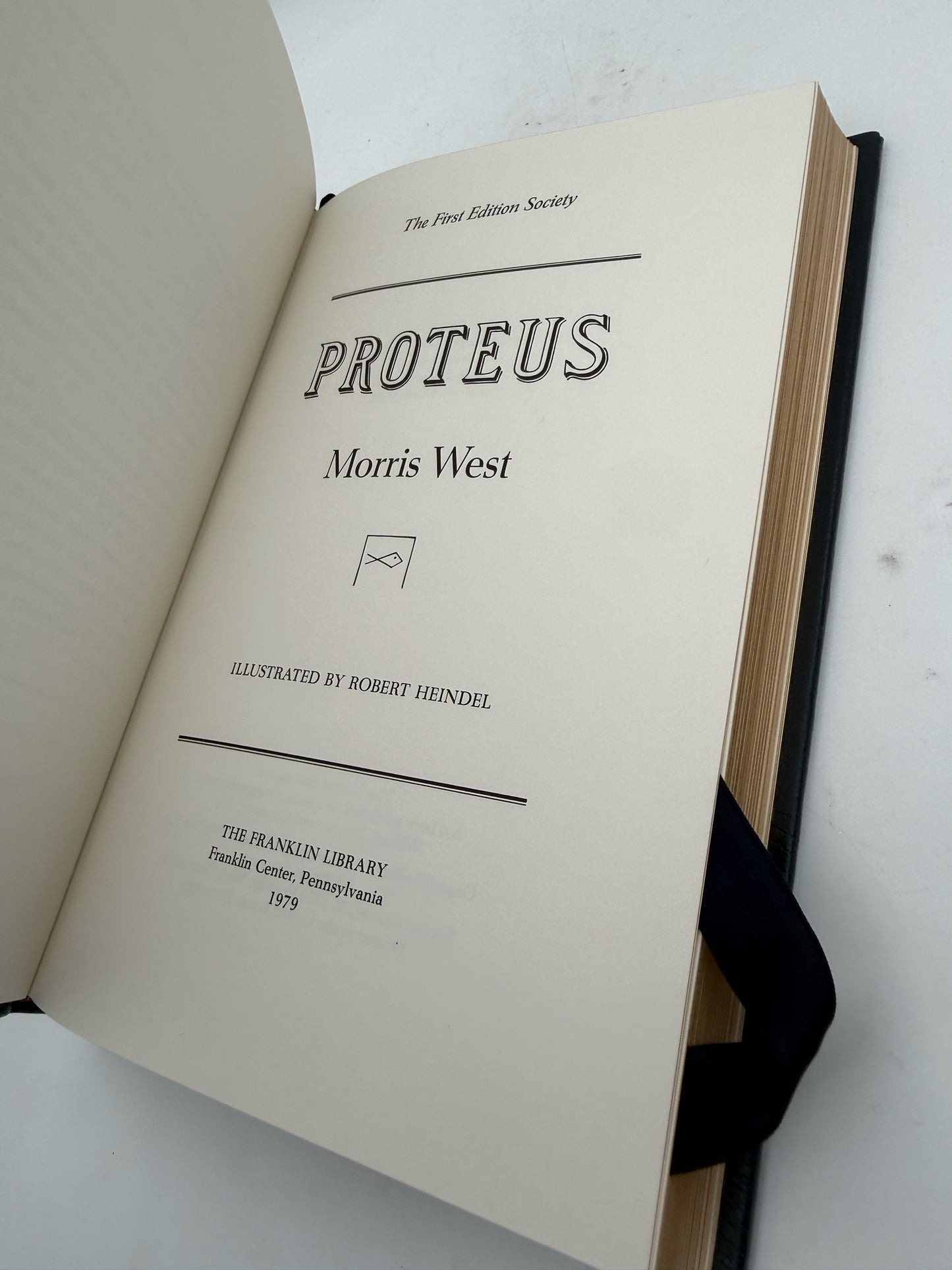 Morris West "Proteus" Hardcover Book- Franklin Edition