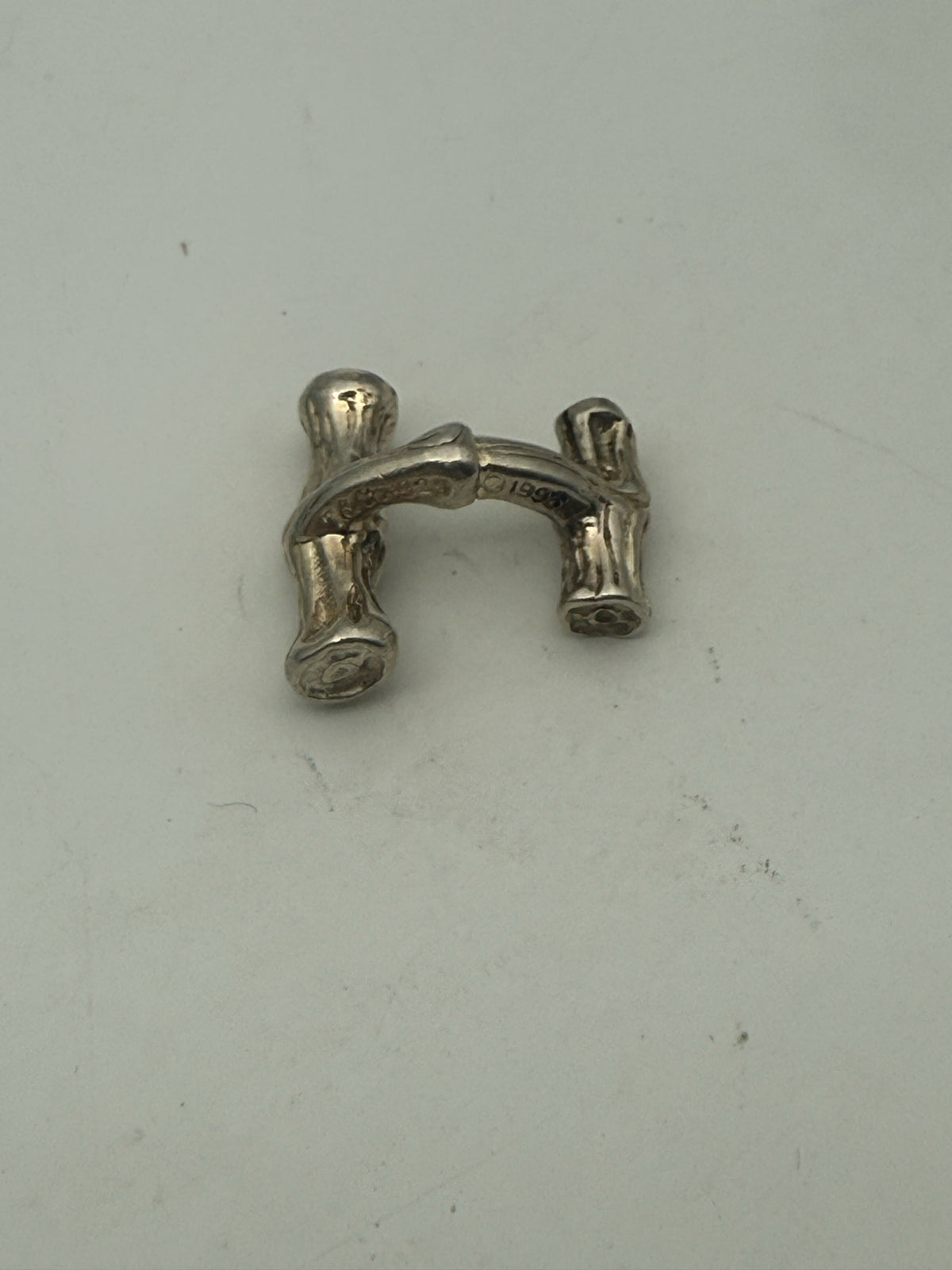 Tiffany & Co Sterling Silver Bamboo Cuffliinks