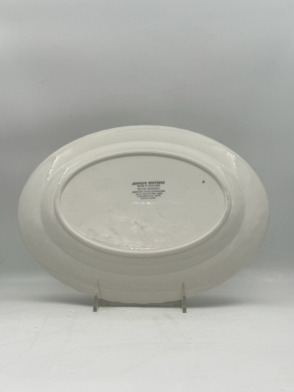 Johnson Bros Blue Nordic Platter