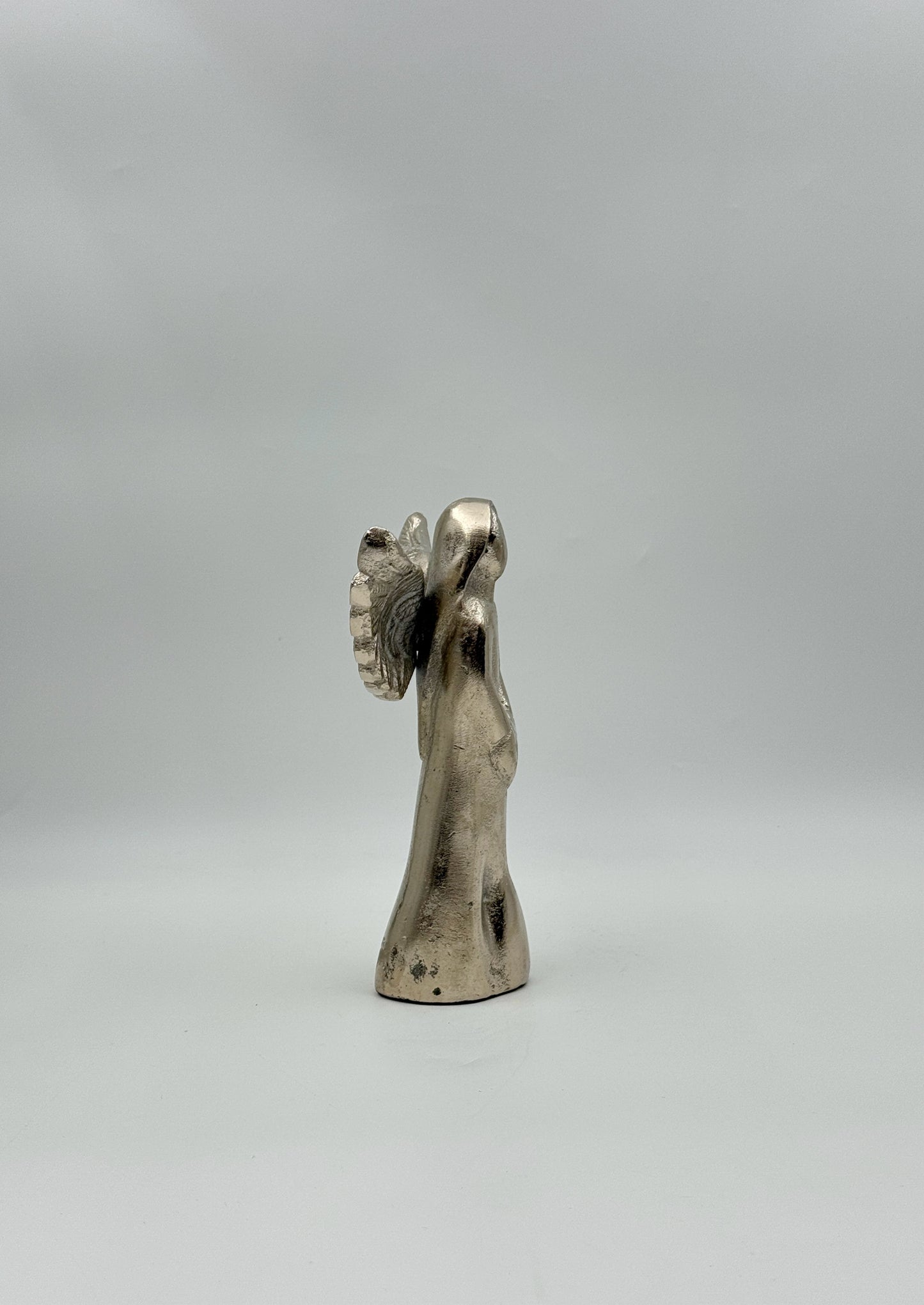 HomArt Angel Figurine – Cast Nickel