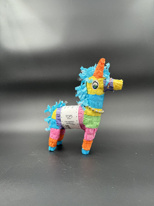 Tops Malibu Mini Tabletop Piñata –  Unicorn (Surprise-Filled)