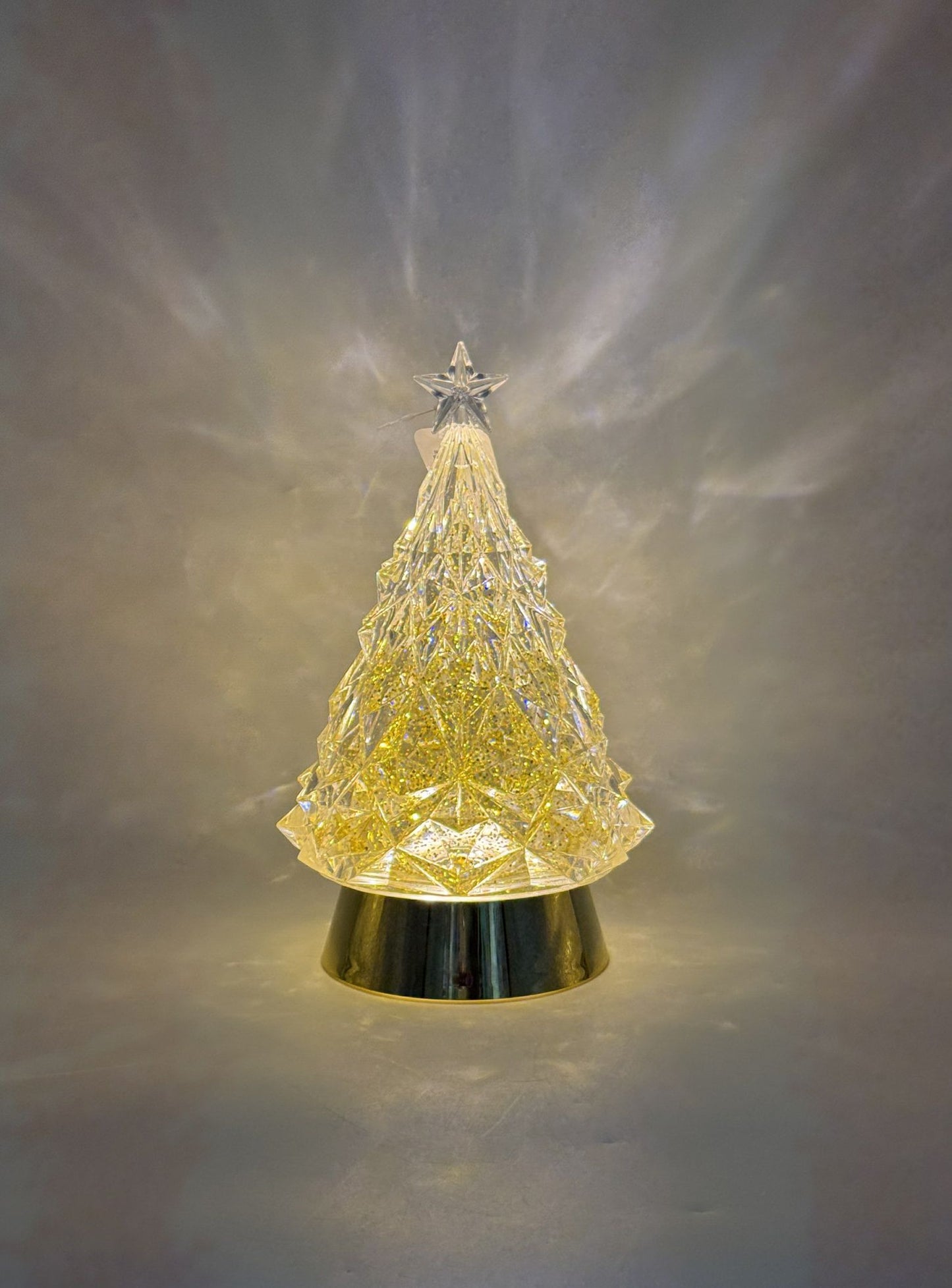 Lighted Tree with Gold Swirls – Raz Imports Figurine
