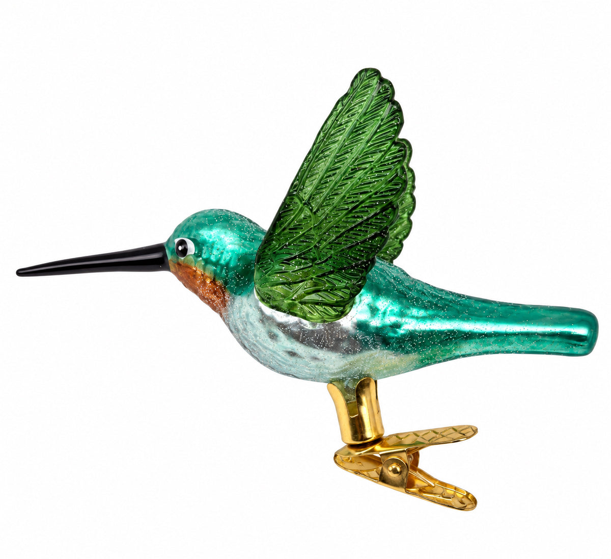 Kurt S. Adler Blue Hummingbird Ornament