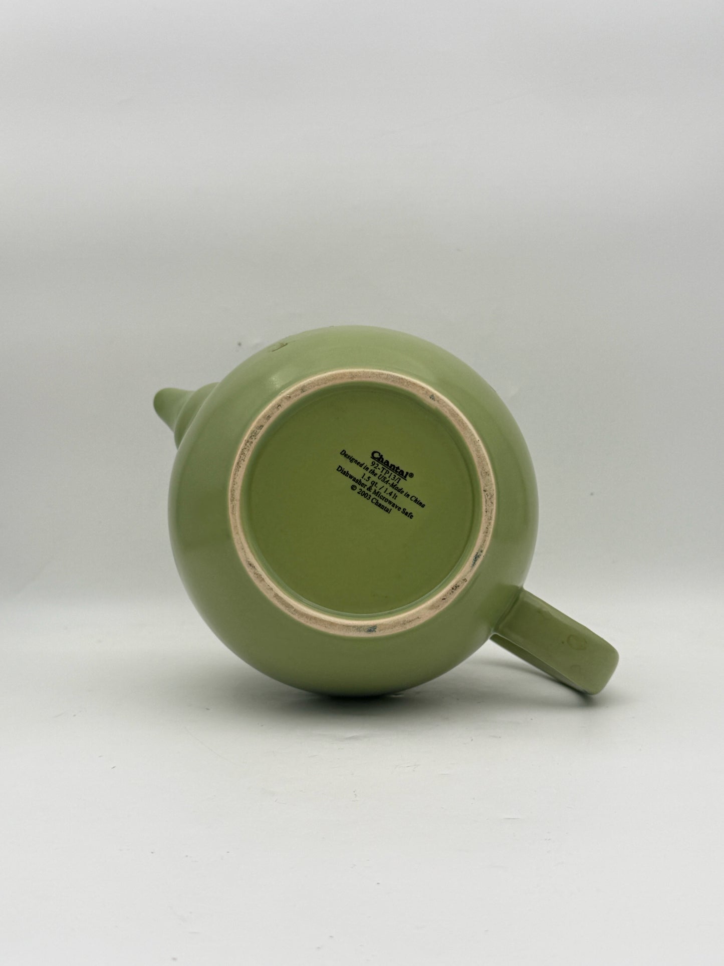 Chantal Green Teapot