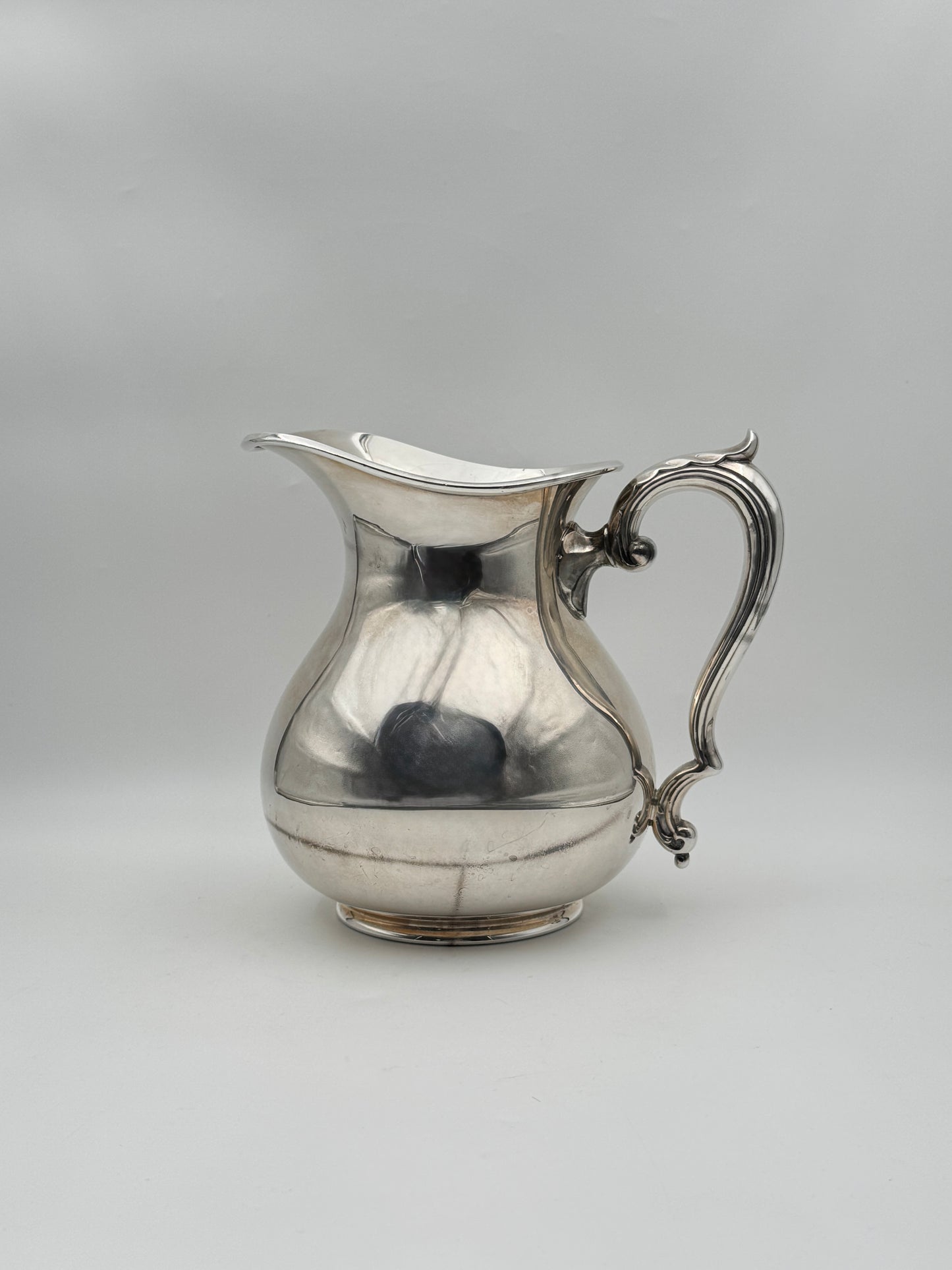 Wallace Sterling Silver Pitcher – Ornate Handle