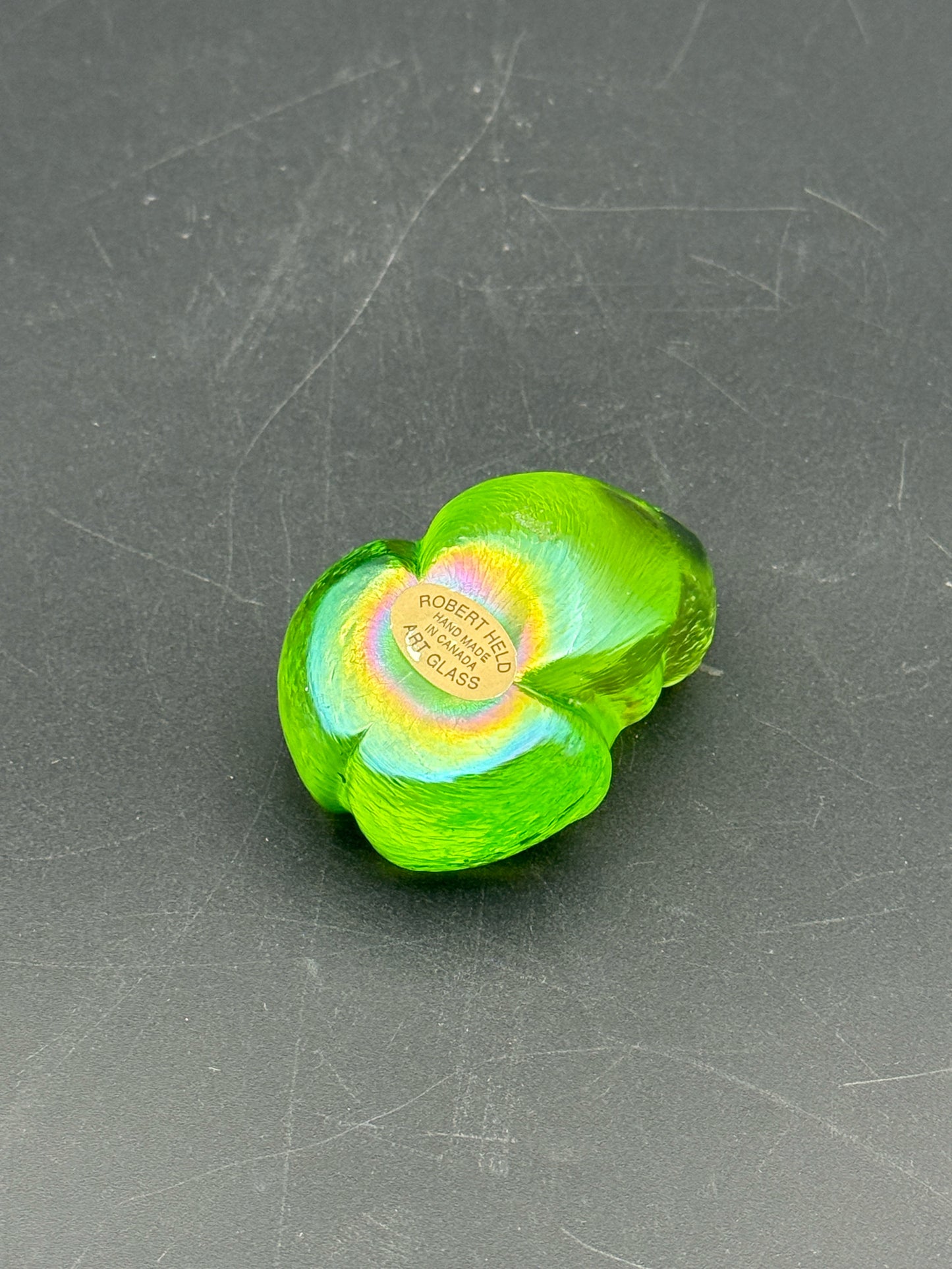 Robert Held Art Glass Frog