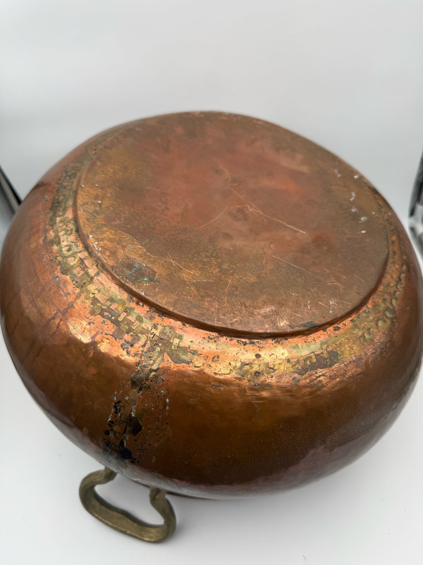 Large Copper Pot With Handles
