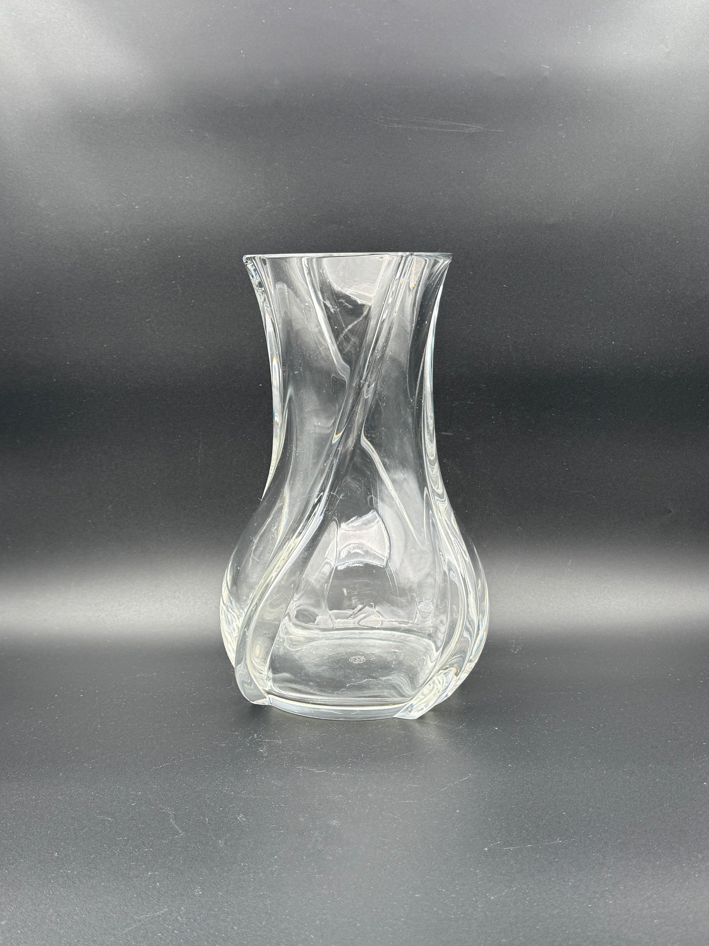 Baccarat "Serpentin" Crystal Vase – France