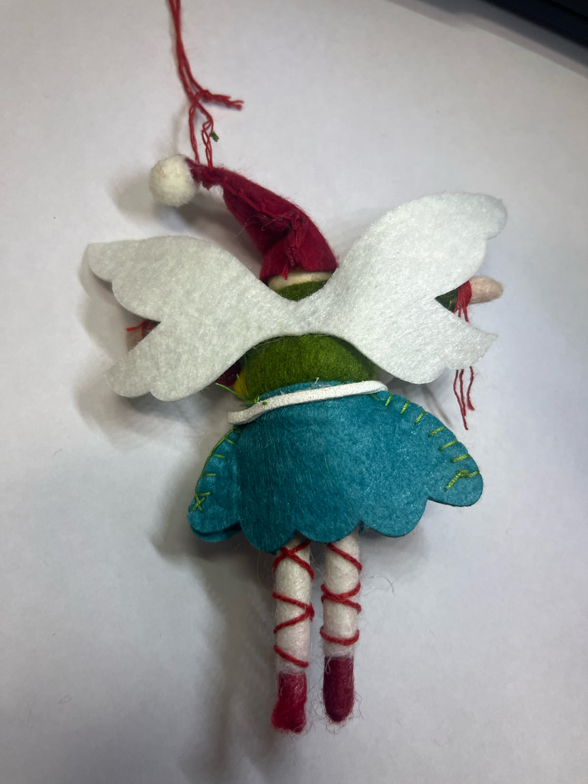 Pixie Ornament With Ball Garland