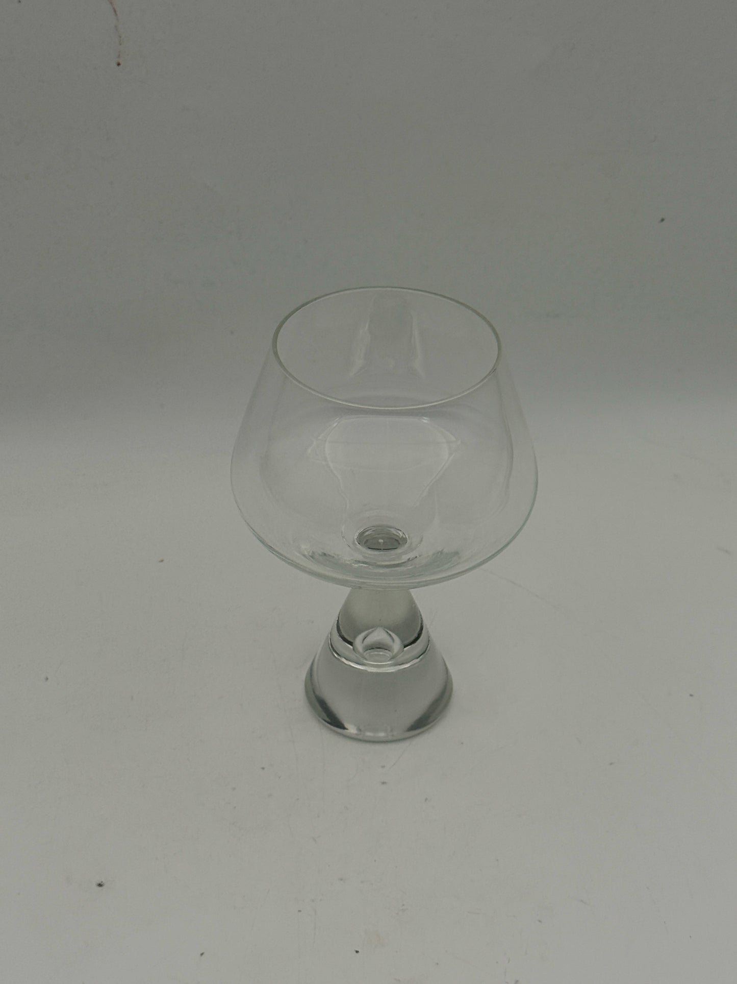 Midcentury "Princess" Scandinavian Crystal Brandy Glasses- Set Of 4