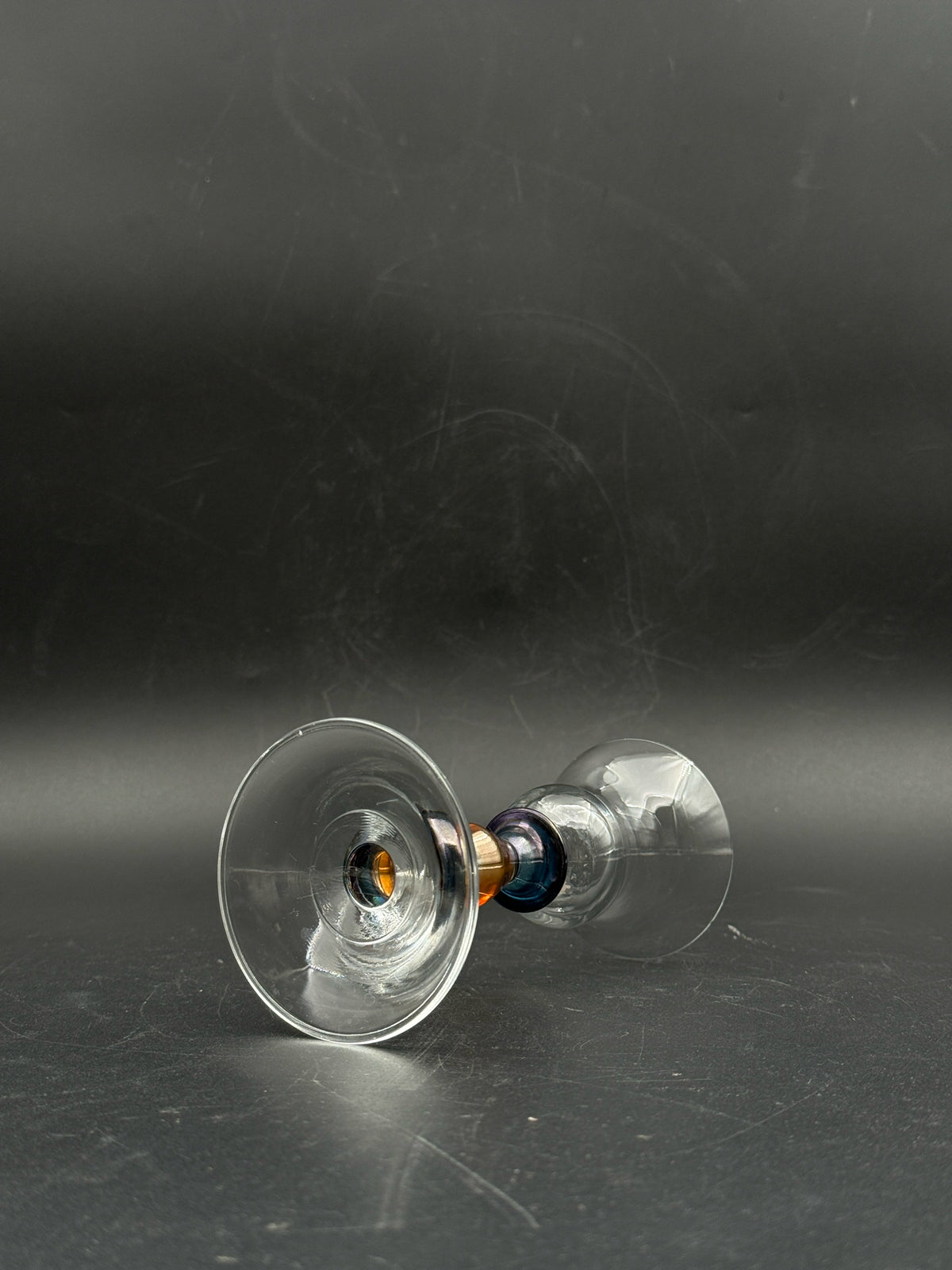 Pair Of Multi Color Candle Holders