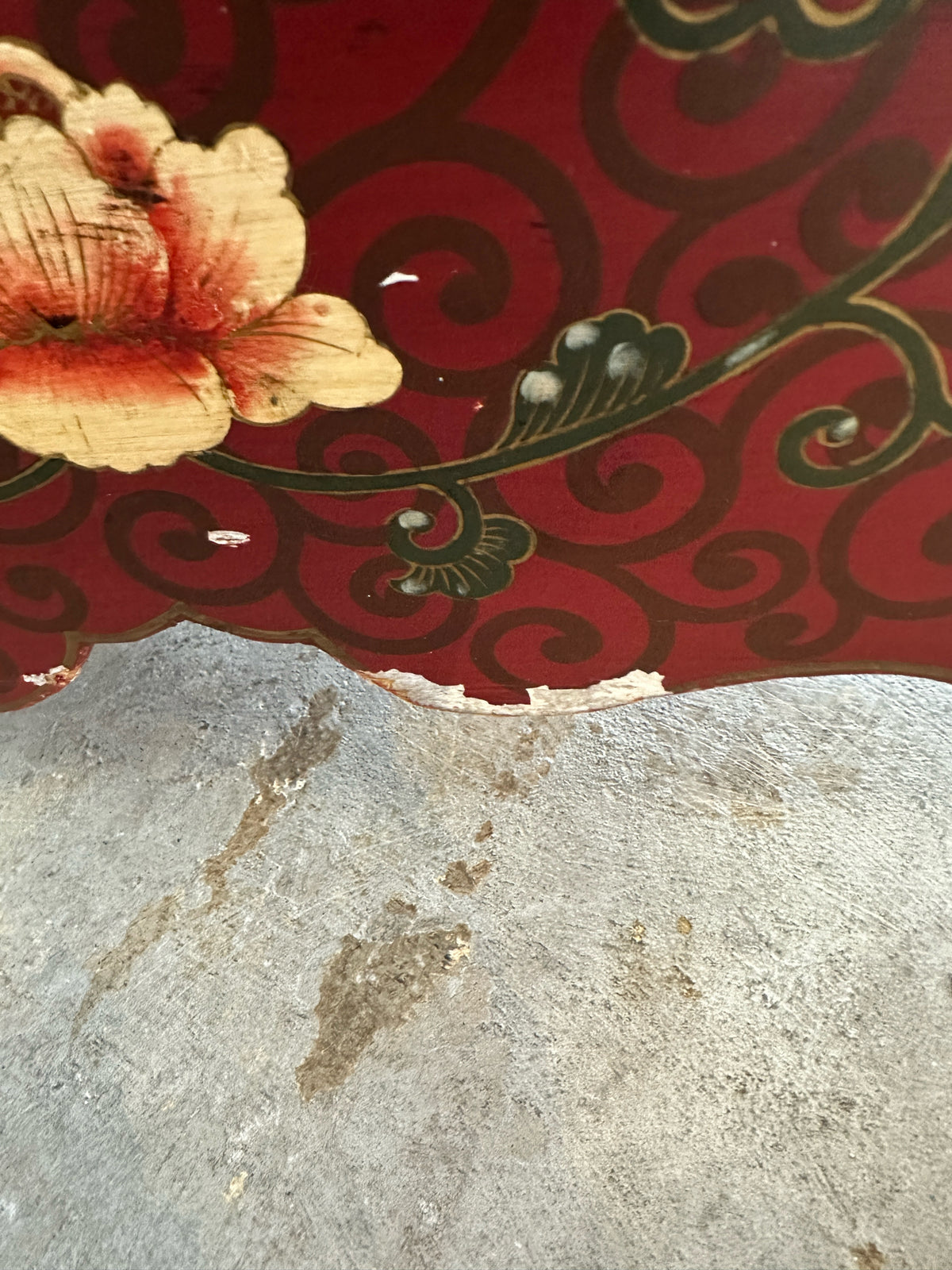 Chinese Wood Carved Chest- In Store Pickup Only