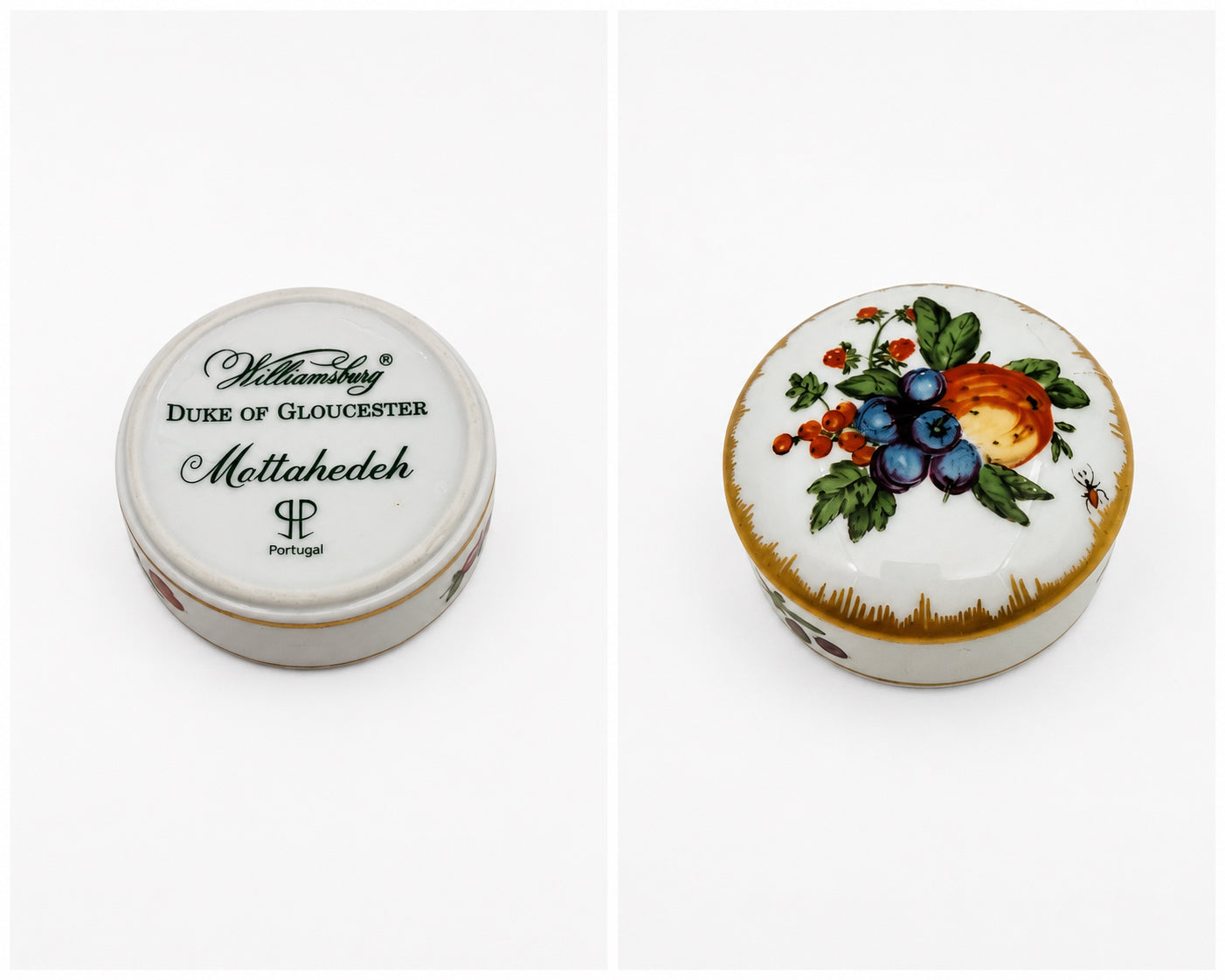 Duke Of Gloucester By Mottahedeh Trinket Box