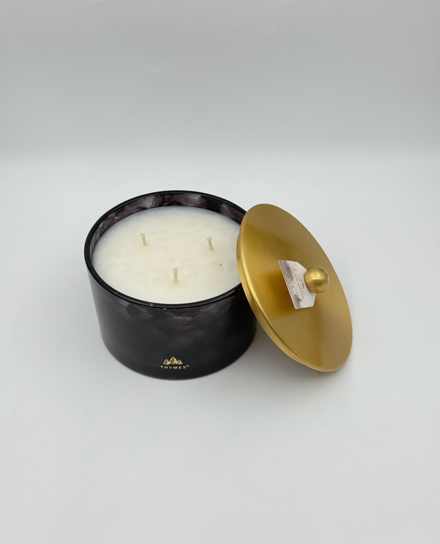 Thymes Noir Woods 3-Wick Aromatic Candle – 18 oz