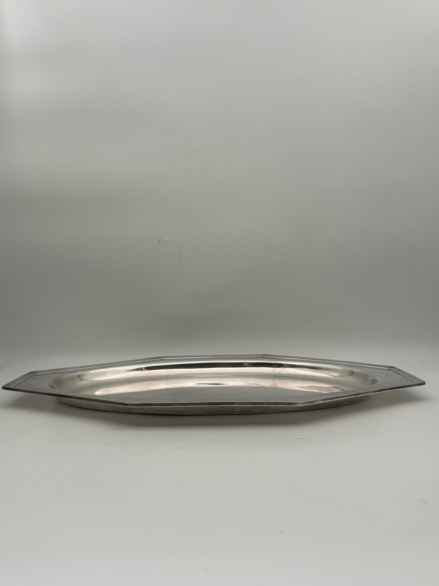 Sheffield Octagonal Silverplate Platter