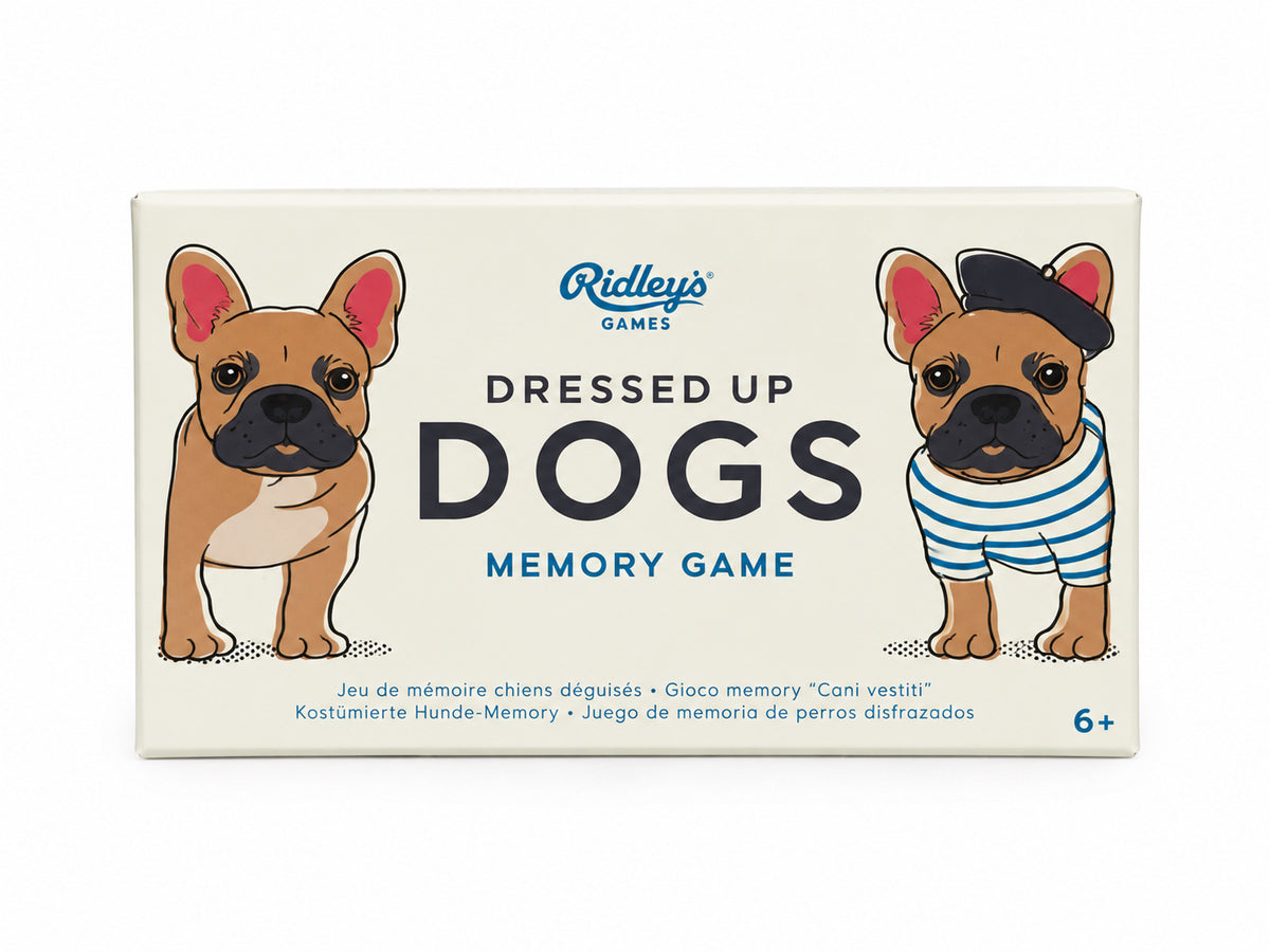 Dressed Up Dogs Memory Game