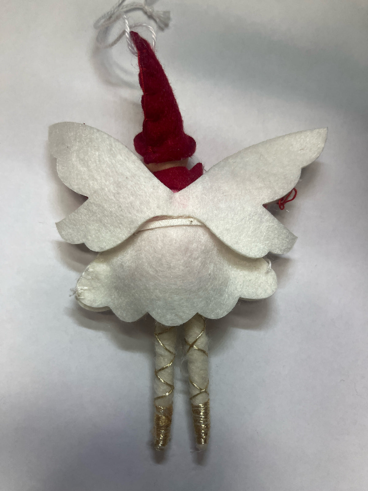 Pixie Ornament With Heart Garland