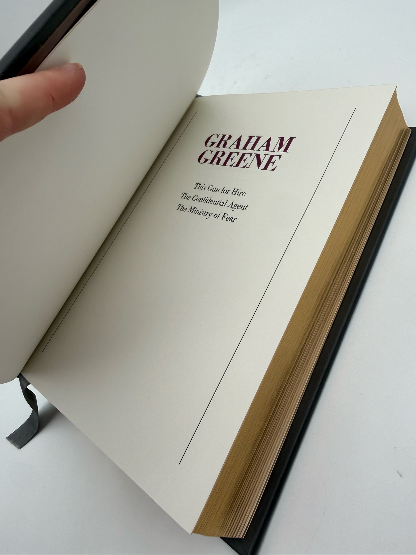 Graham Greene Story Collection Hardcover Book- Franklin Library