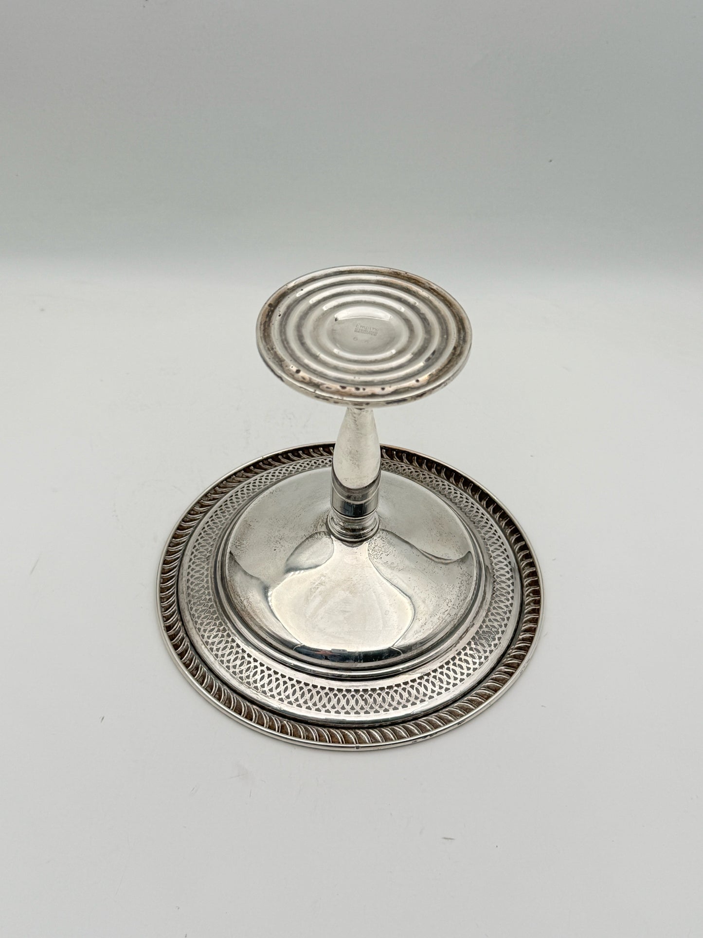 Empire Sterling Silver Pierced Bon Bon Tray