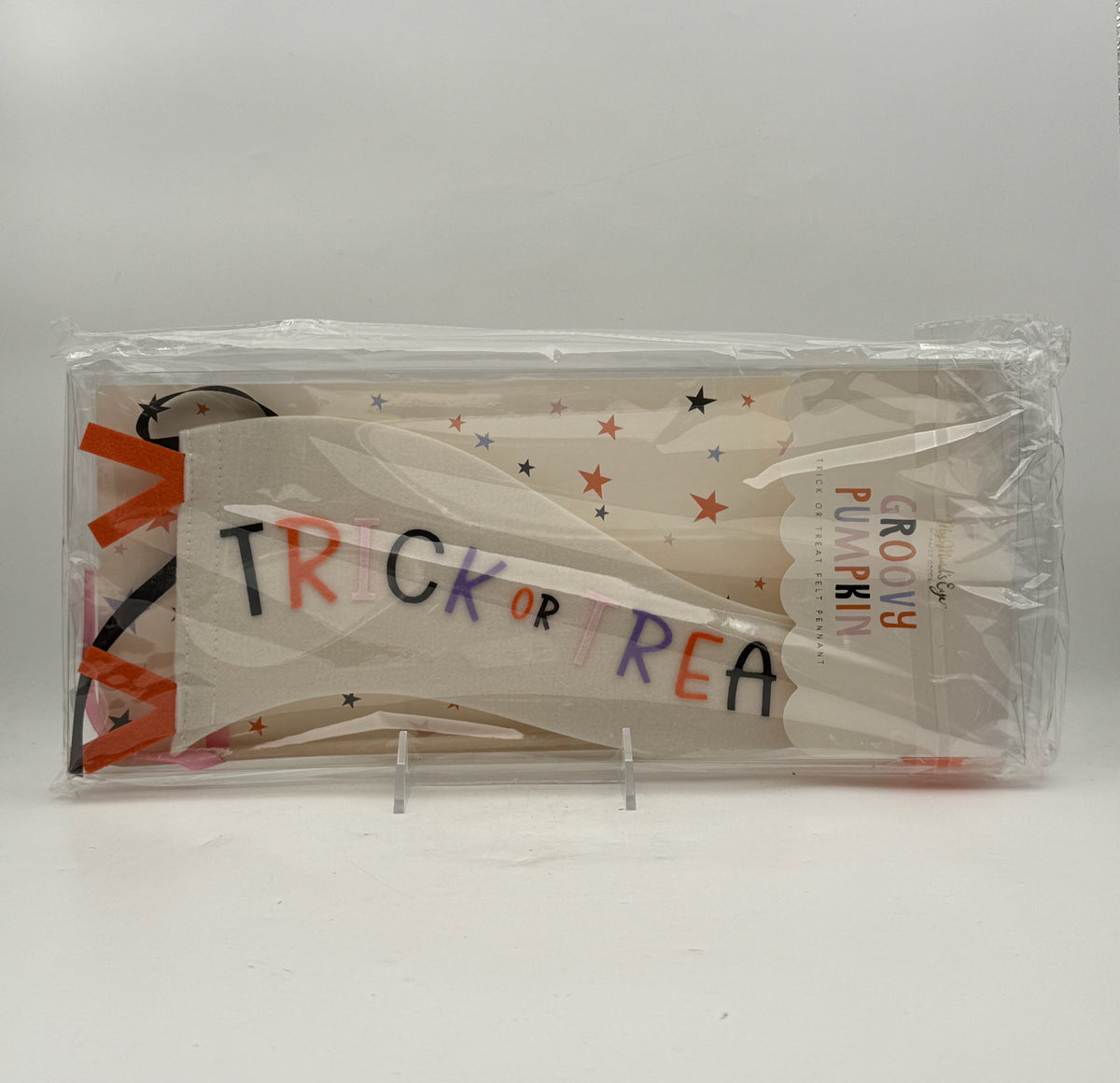 Trick Or Treat Felt Pennant