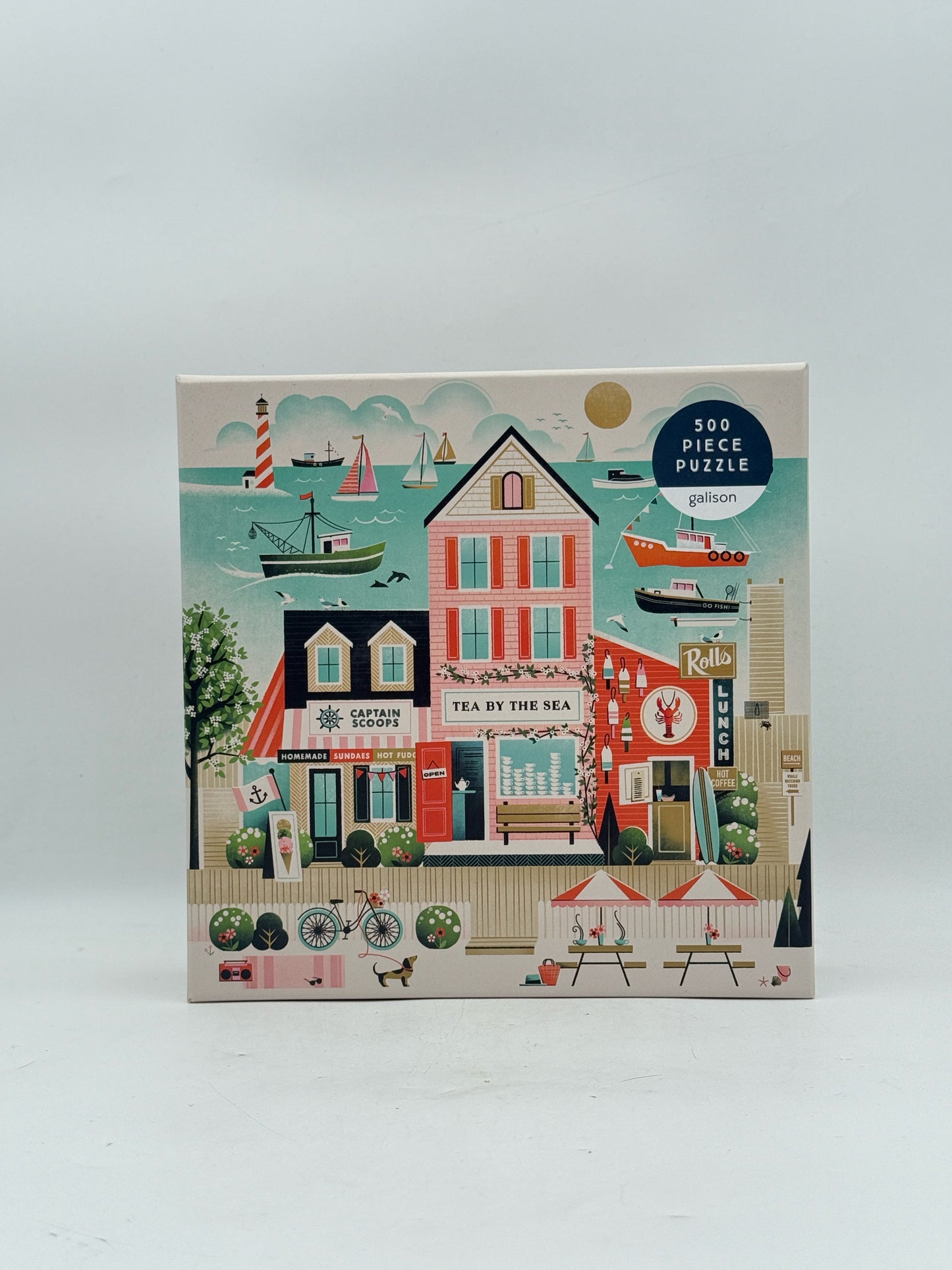 Galison Beside The Sea 500 Piece Puzzle