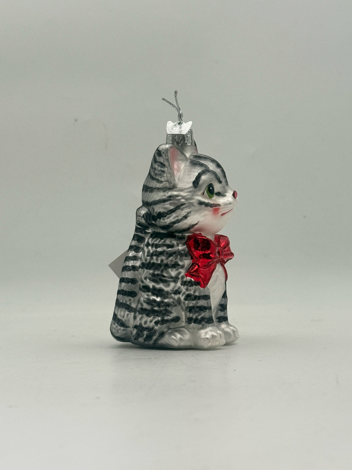 Kurt S. Adler Gray Tabby Cat Ornament