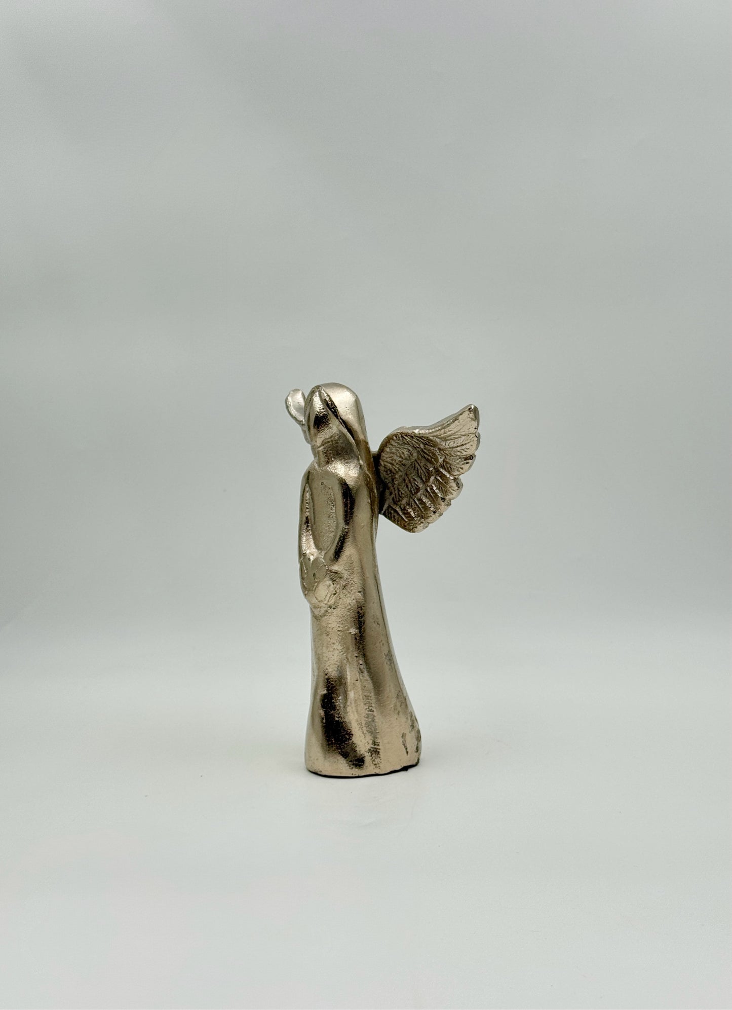 HomArt Angel Figurine – Cast Nickel