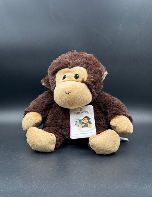 Warmies Chimp Plush – Microwavable, Weighted & Lavender Scented
