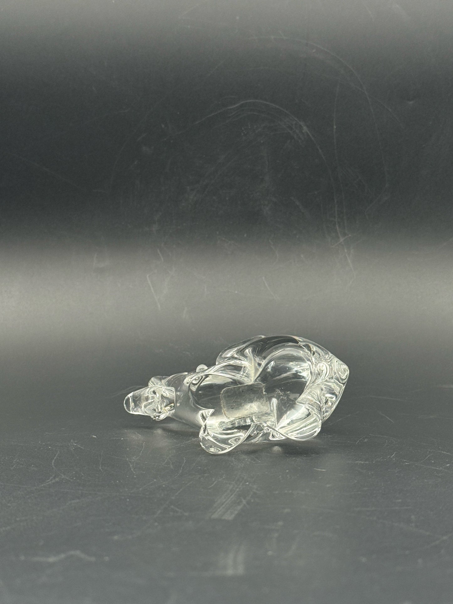 Baccarat Crystal Elephant Figurine