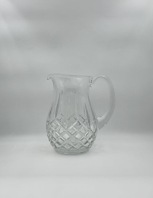 Waterford Crystal Lismore Pitcher – Hand-Cut Diamond and Wedge Design