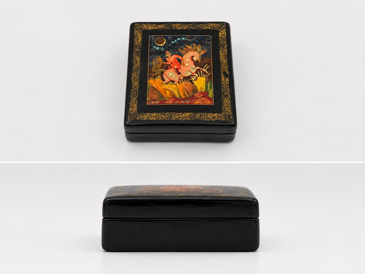 Handpainted Russian Trinket Box