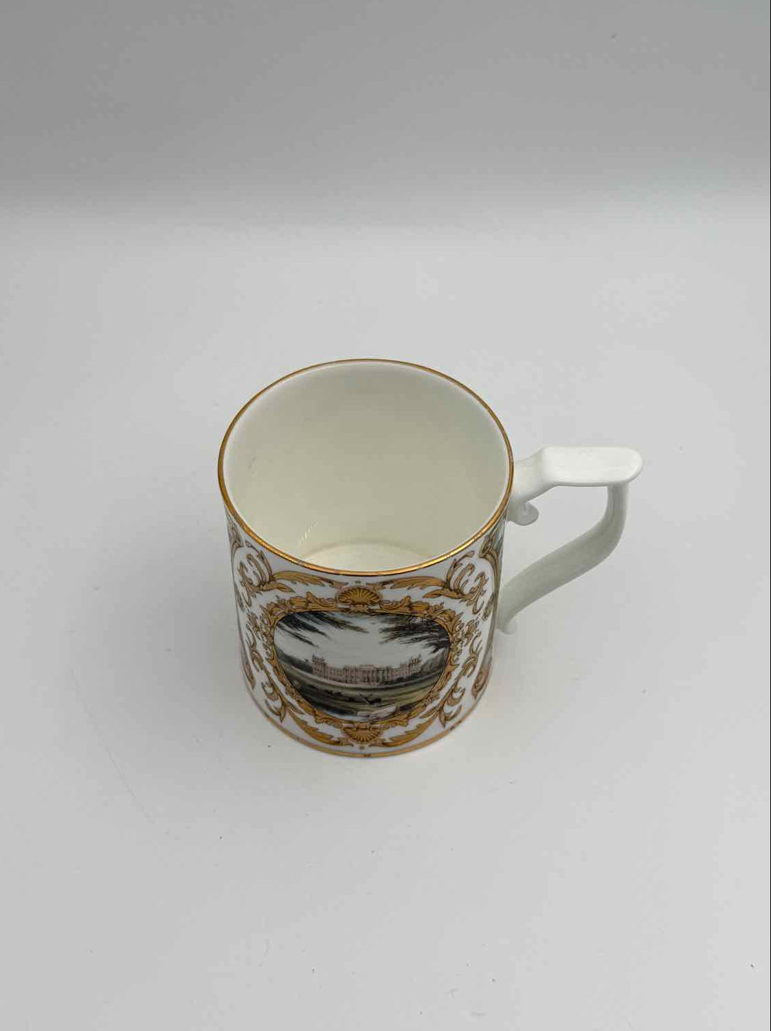 Blenheim Palace British The Palace Collection Blue & Gold Mug England