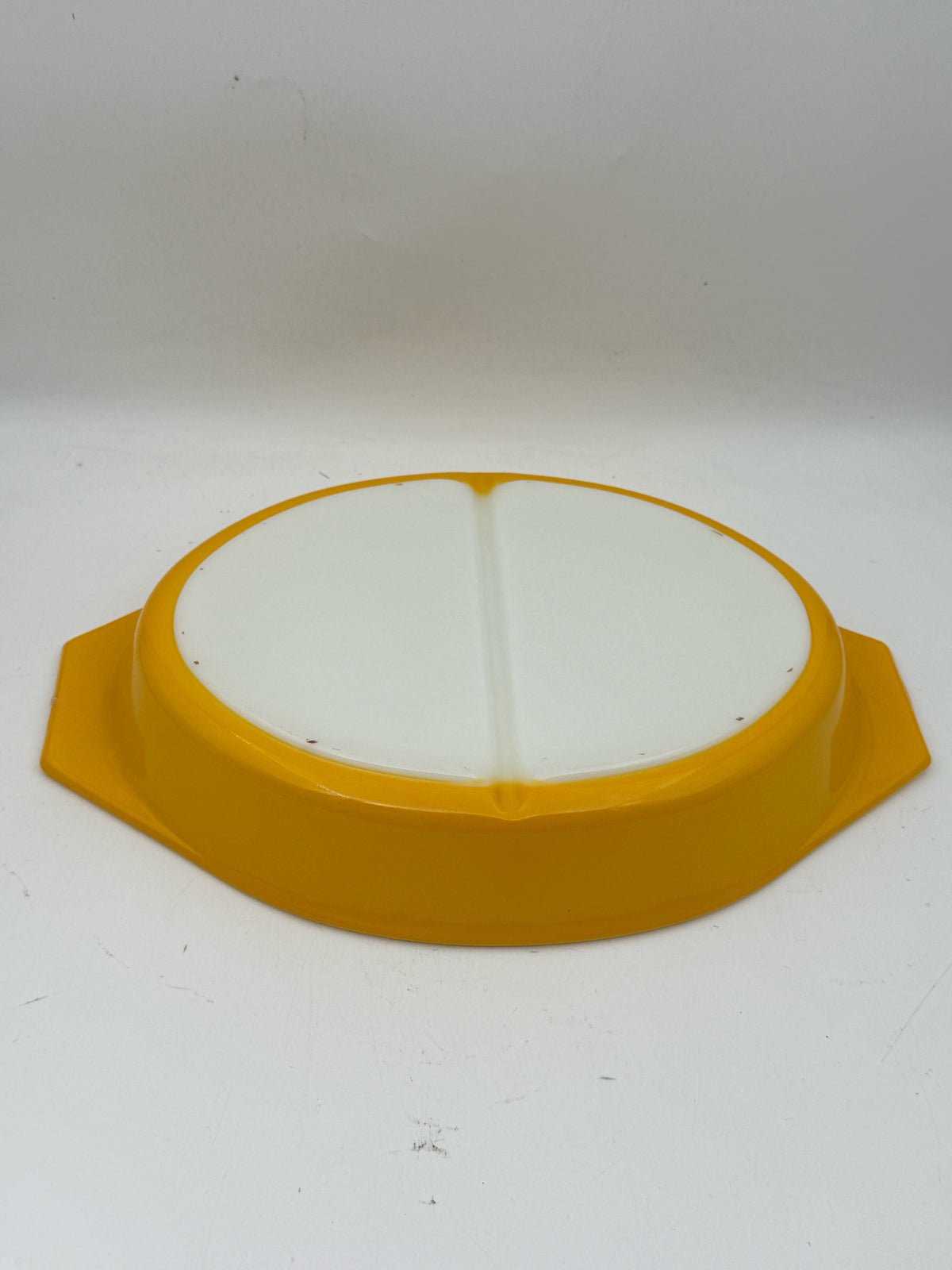 Pyrex Sunflower Divided Casserole Dish 1.5 Quart