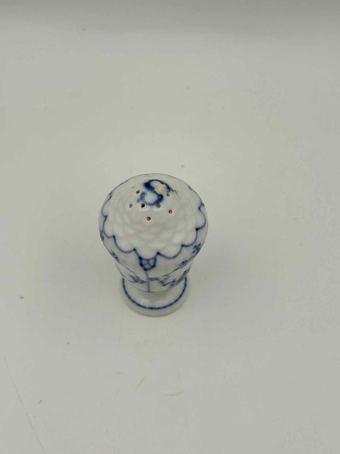 Royal Copenhagen Half Lace Salt And Pepper Shakers