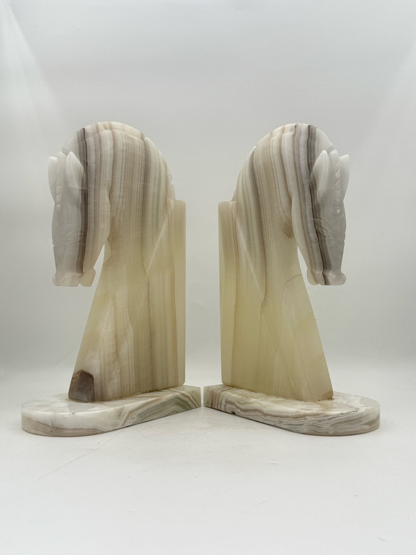 Horse Head Bookends