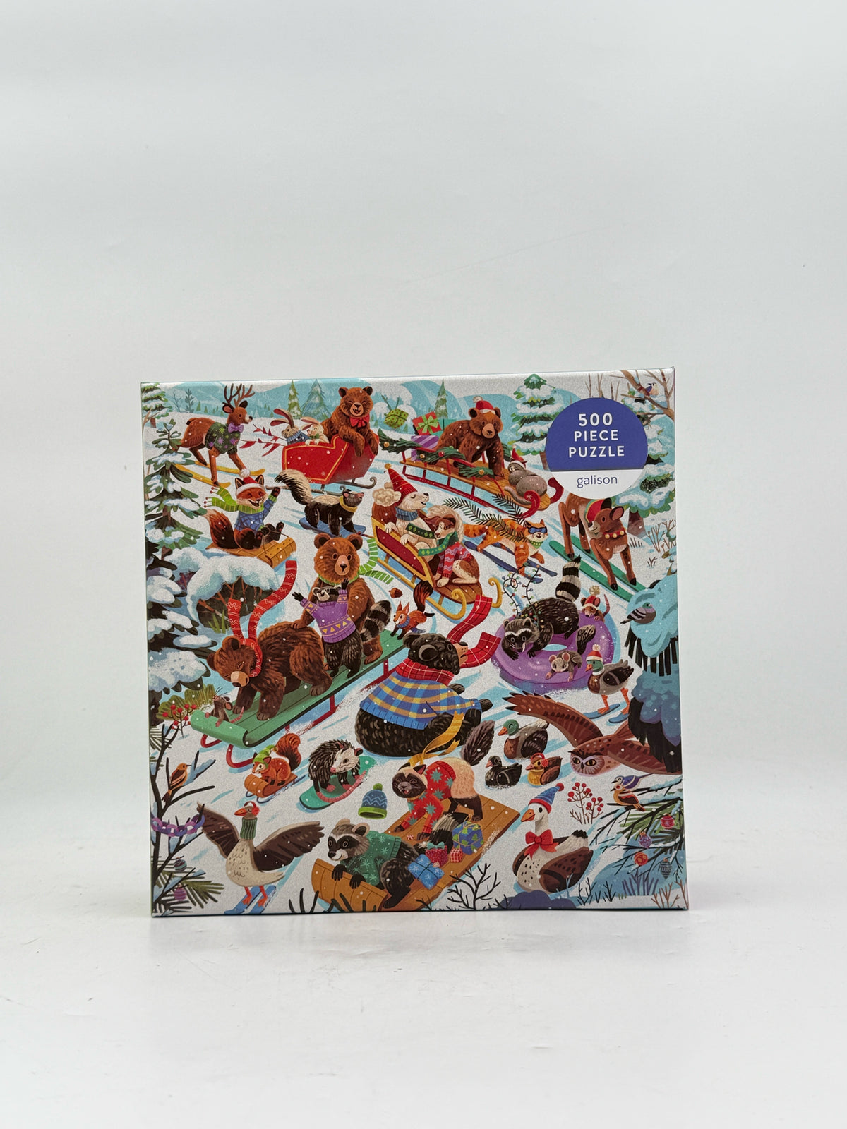 Dashing All The Way 500 Piece Puzzle