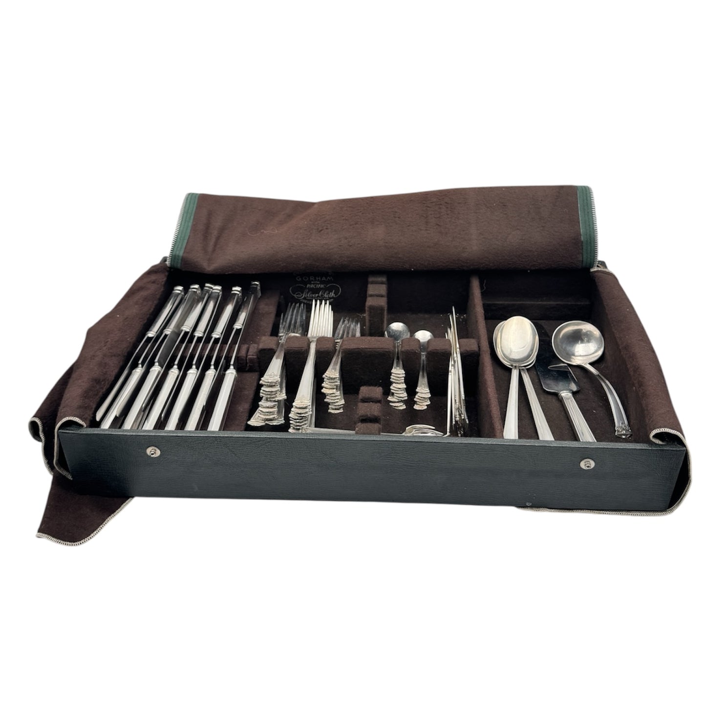 Antique Sterling Flatware Set – “Trianon” by Simpson, Hall & Miller – 94 Pieces – Circa 1895