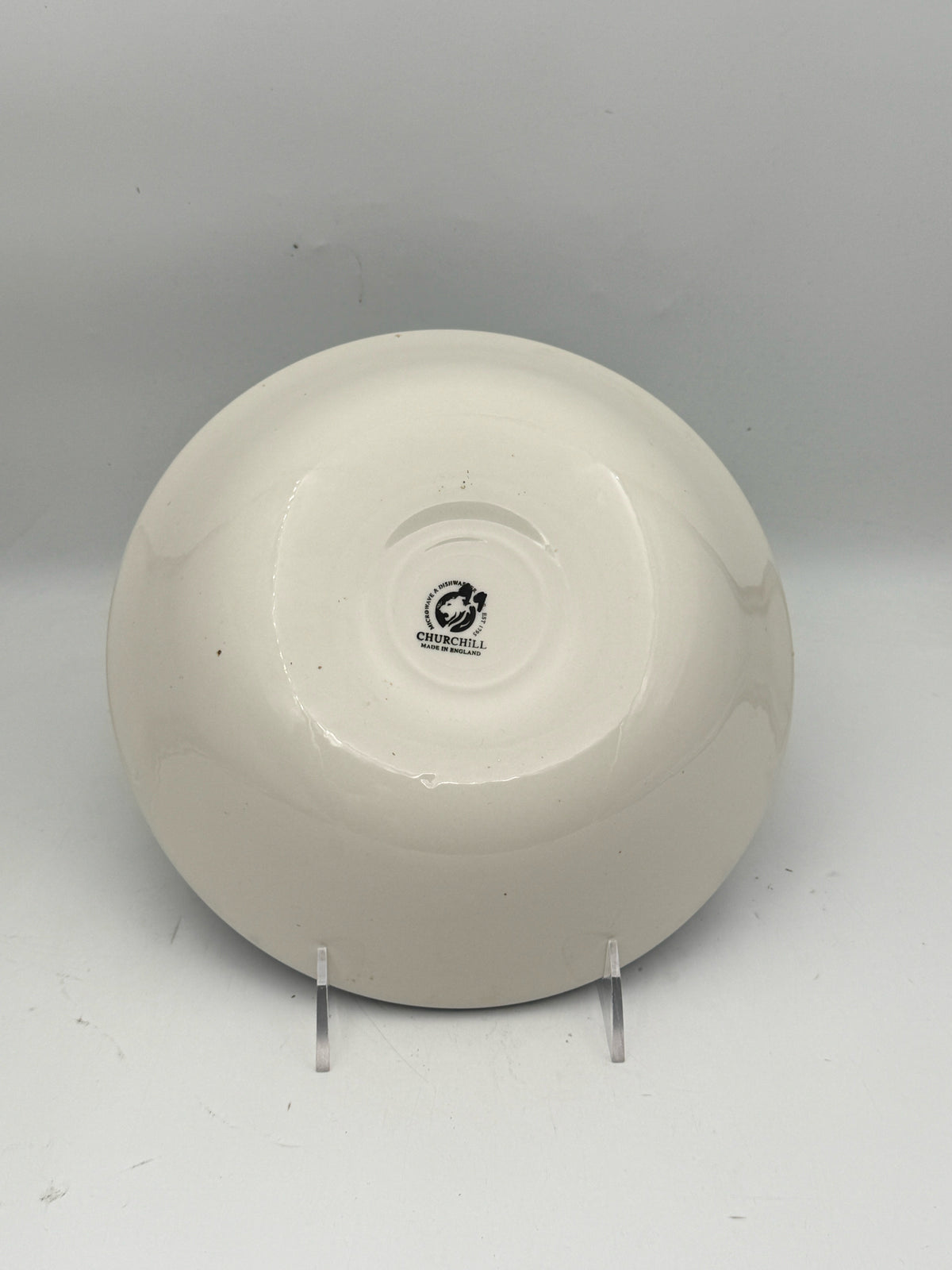 Blue Willow Round Serving Bowl By Churchill