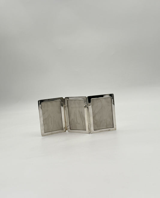 Tiffany & Co. Triple Mini Picture Frame – Sterling Silver Photo Frame