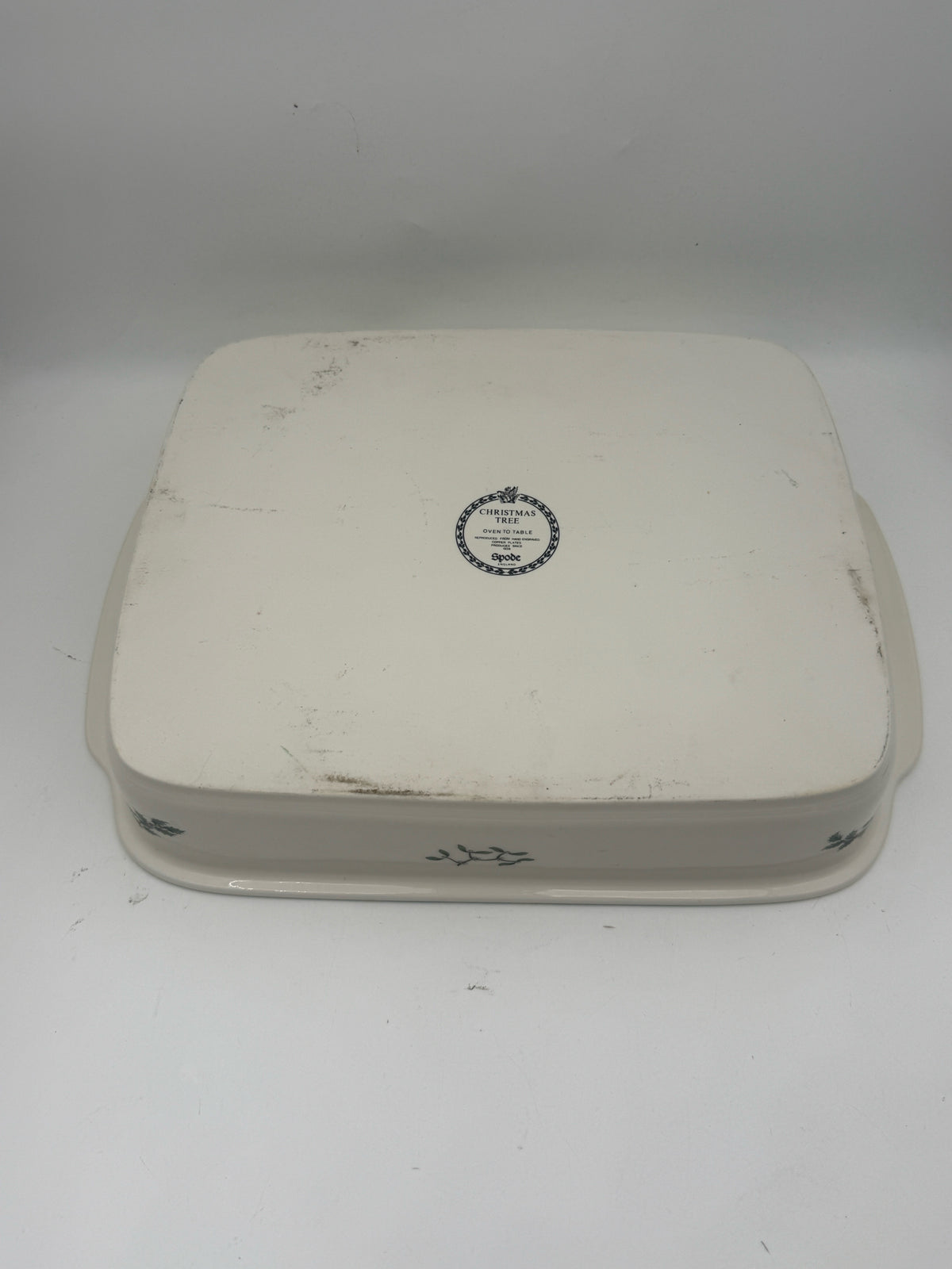 Spode Christmas Tree Casserole Dish