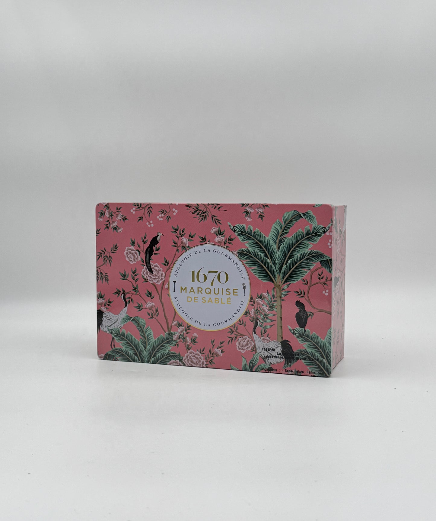 Marquise de Sablé 1670 French Shortbreads Cookies – Garden of Paradise Tin