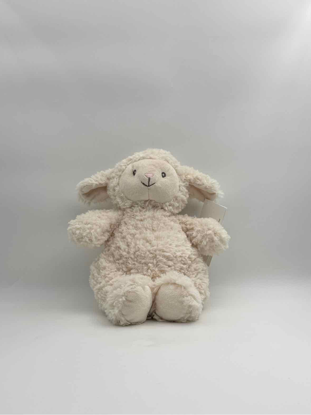 Curly Lamb Plush Toy White Soft Stuffed Animal Kids Gift