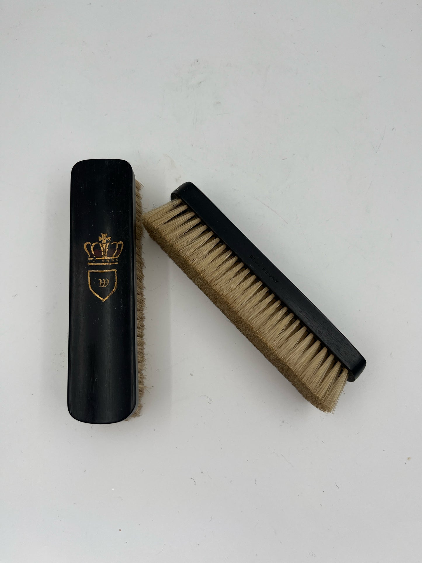 Antique Ebony Mans Shaving/Dresser Set