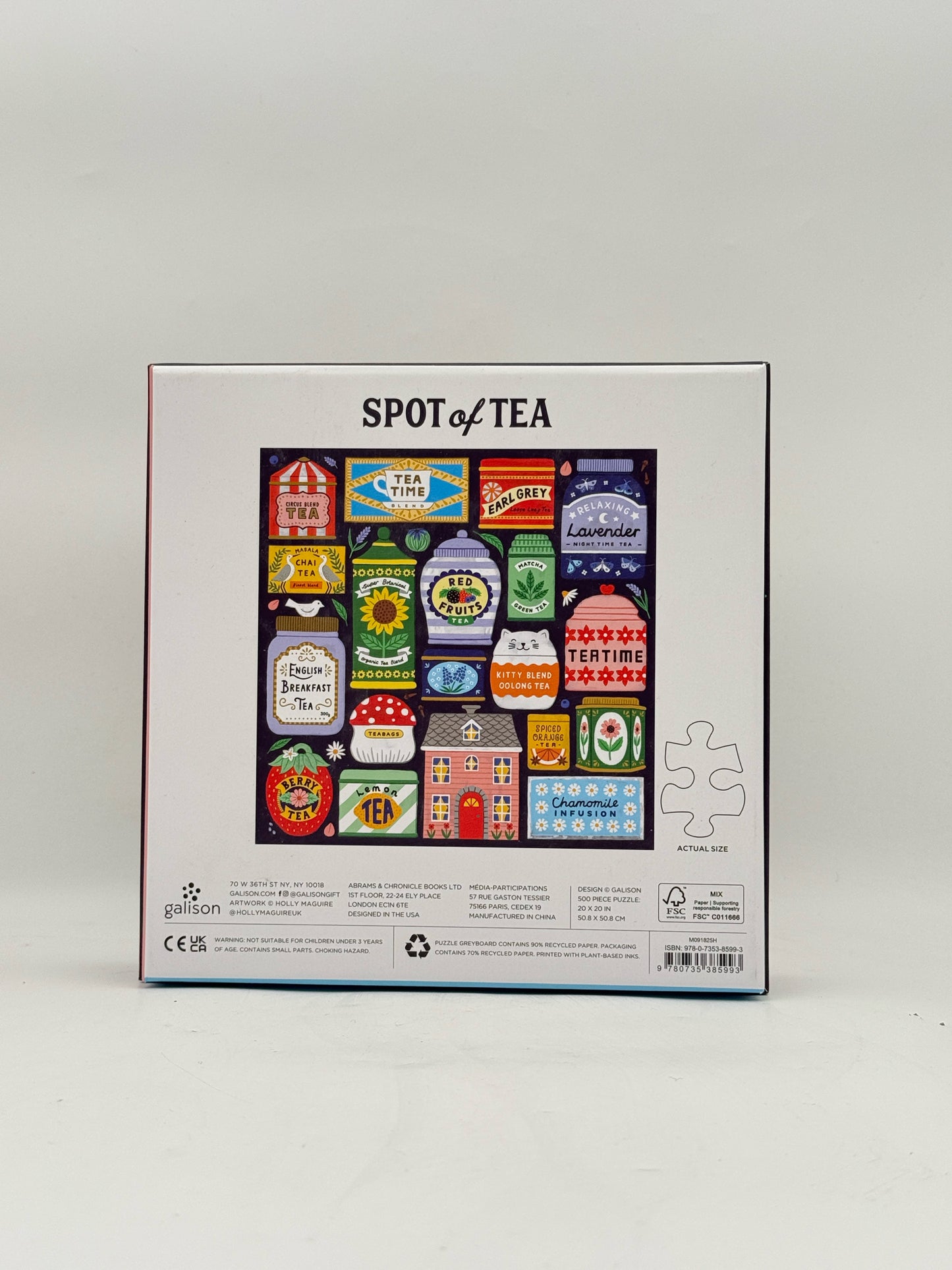 Spot Of Tea 500 Piece Puzzle
