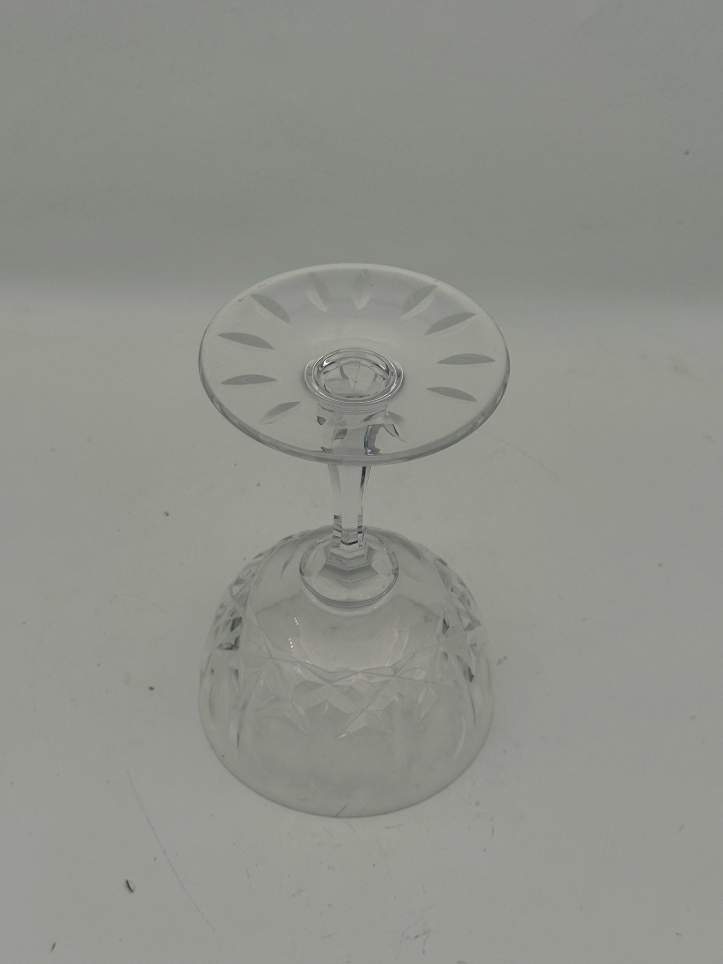Josair Mont Clair Cut Crystal Champagne Coups- Set Of Four