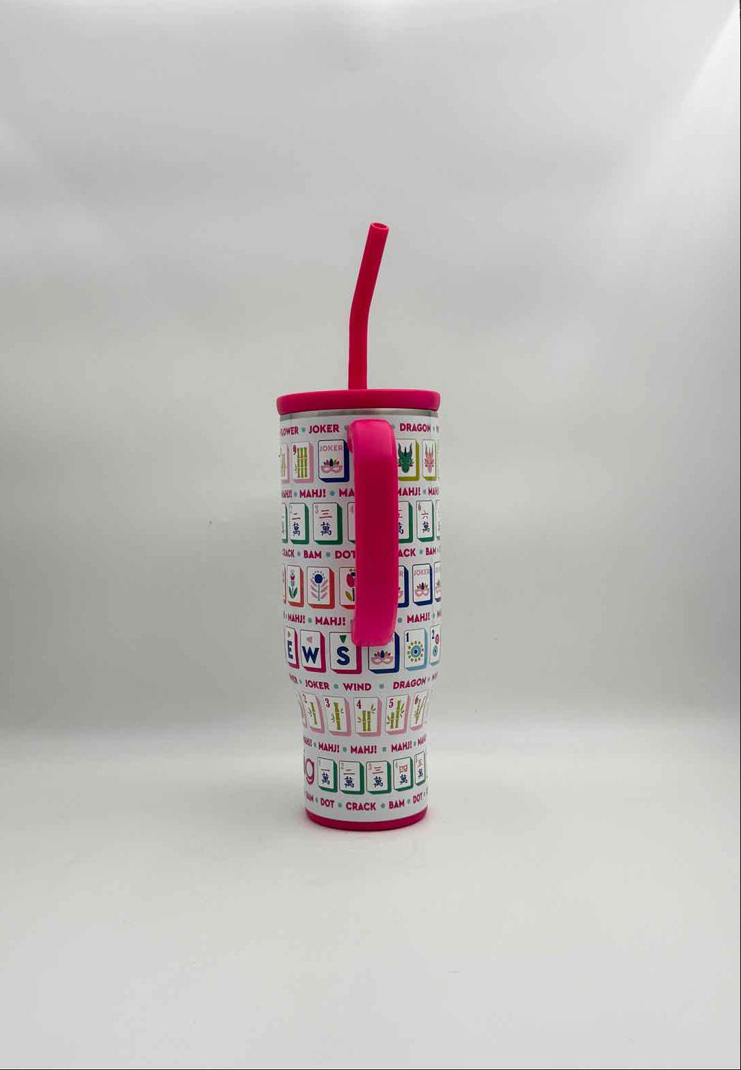 Mahjong Mega Mug 30oz Insulated Water Bottle Cup Stainless Tumbler