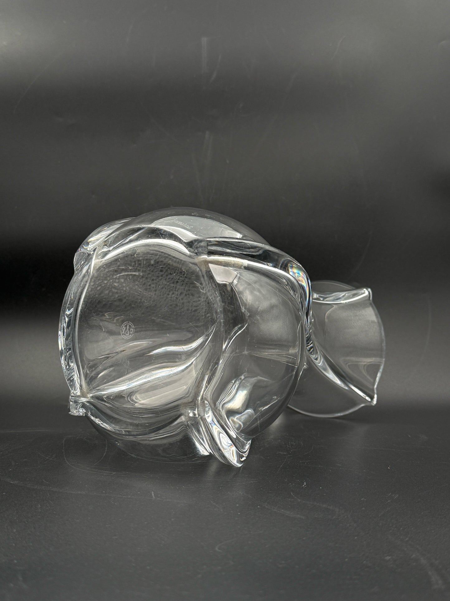 Baccarat Serpentin Crystal Vase