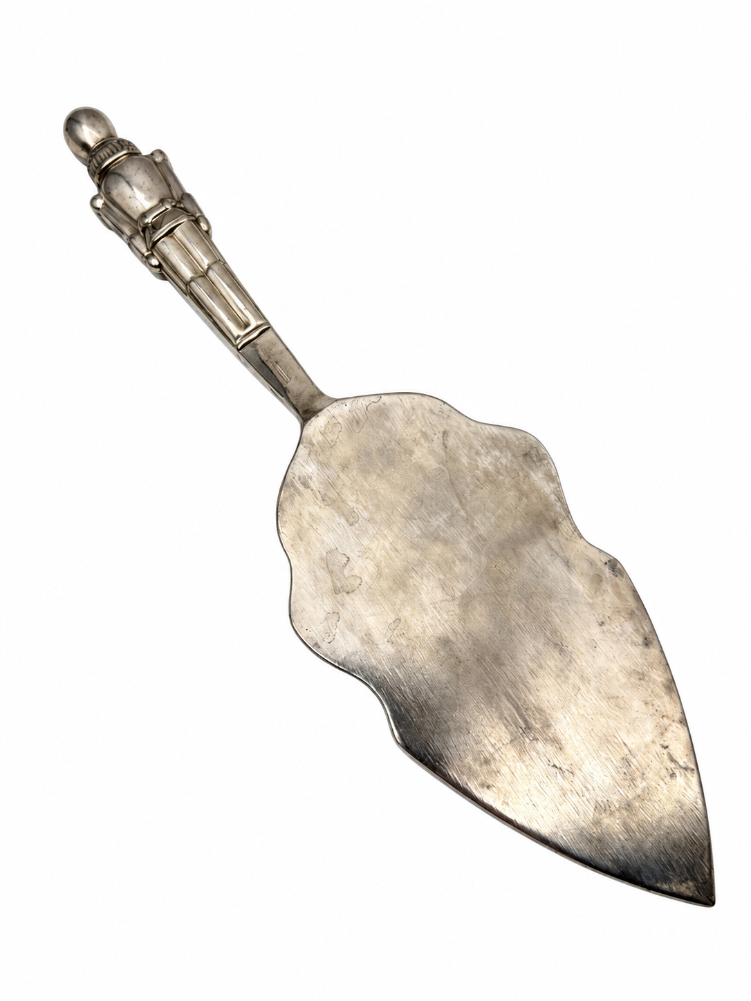 Silverplate Cake Server With Nutcracker Handle